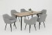 Esstisch >Susi< in Artisan Eiche aus Holzwerkstoff - 160x76x90cm (BxHxT)