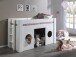 Spielbett >FREYA< in Weiß aus MDF - 215x120x96cm (BxHxT)