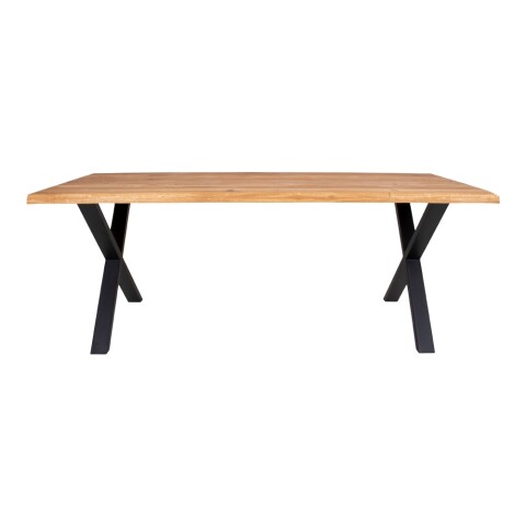 Esstisch >Toulon< in Braun. Eiche geölt aus Eiche massiv - 200x75x95cm (BxHxT)