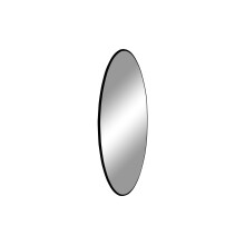 Spiegel >Jersey< in Spiegel. Schwarz aus Stahl, Glas - 0,5cm (T)