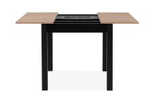 Esstisch >Coburg< ausziehbar 120cm, Artisan Eiche - 80/120x76,5x80cm (BxHxT)