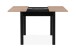 Esstisch >Coburg< ausziehbar 120cm, Artisan Eiche - 80/120x76,5x80cm (BxHxT)