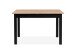 Esstisch >Coburg< ausziehbar 160cm, Artisan Eiche / Schwarz - 120/160x76,5x70cm (BxHxT)