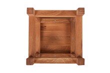 Blumenständer >MAX< in Eiche aus Massivholz - 30x60x30cm (BxHxT)