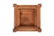 Blumenständer >MAX< in Eiche aus Massivholz - 30x60x30cm (BxHxT)