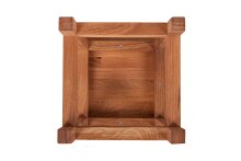 Blumenständer >MAX< in Eiche aus Massivholz - 30x40x30cm (BxHxT)