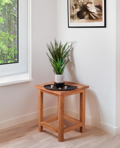 Blumenstnder >MAX< in Eiche aus Massivholz - 30x40x30cm (BxHxT), 95,95