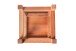 Blumenständer >MARCO< in Kernbuche aus Massivholz - 30x60x30cm (BxHxT)