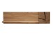 Wandboard >KM-0660< in braun aus Wildeiche massiv geölt - 90x25x8cm (BxHxT)