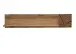 Wandboard >KM-0660< in braun aus braun - 124x25x20cm (BxHxT)