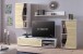 Wohnzimmer-Set >PUR< in Sonoma Eiche aus Holzwerkstoff - 234,3x170x40,2 (BxHxT)