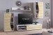 Wohnzimmer-Set >PUR< in Sonoma Eiche aus Holzwerkstoff - 234,3x170x40,2 (BxHxT)