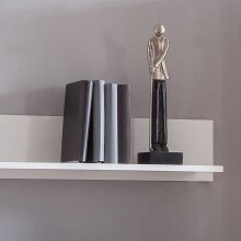 Wohnzimmer-Set >PUR< in Schwarz aus Holzwerkstoff - 234,3x170x40,2cm (BxHxT)