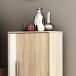 Wohnzimmer-Set >ANEMOS V< in Sonoma Eiche aus Holzwerkstoff - 270x190x42 (BxHxT)