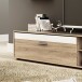 Wohnzimmer-Set >ANEMOS V< in Sonoma Eiche aus Holzwerkstoff - 270x190x42 (BxHxT)
