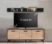 Wohnwand >ARTONA< in Dekor Artisan Eiche - 186x177,9x39,3 (BxHxT)