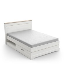 Schlafzimmer-Set >Cottage< in weiß/Eiche Kronberg