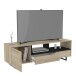 Lowboard >Harvey< in Eiche Champagner/ Beton Beige - 142x42x46cm (BxHxT)