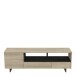 Lowboard >Harvey< in Eiche Champagner/ Beton Beige - 142x42x46cm (BxHxT)