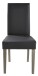 Stuhl >Namur< (2er Set) in dunkelgrau - 45x95x58cm (BxHxT)