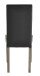 Stuhl >Namur< (2er Set) in dunkelgrau - 45x95x58cm (BxHxT)