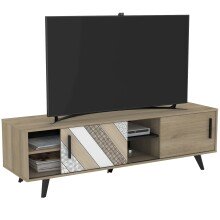 Lowboard >Helsinki< in Eiche Kronberg - 151x42x45cm (BxHxT)