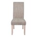 Esszimmerstuhl >Sagua< (2er Set) in Samtweiss - 47x108x65 (BxHxT)