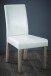 Esszimmerstuhl >Guevara< (2er Set) in matt Weiss aus Stoff, Polyurethan - 45x95x58 (BxHxT)
