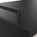 Küchenwagen >Indus< in Sonoma eiche/schwarz - 78x79x40cm (BxHxT)