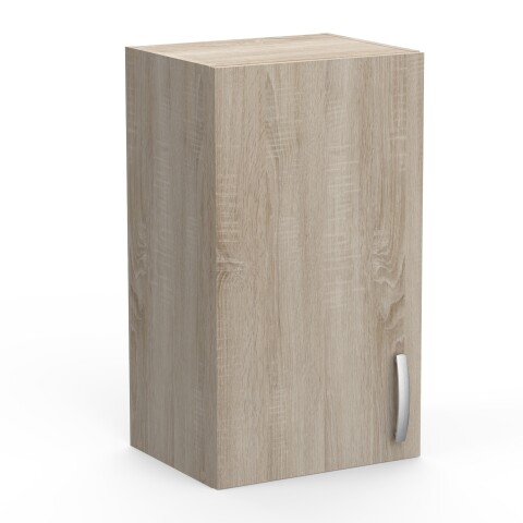 Wandhängeschrank >Paprika< in SONOMA EICHE/BETON     - 40x70x30cm (BxHxT)