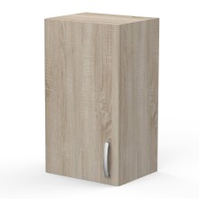 Wandhängeschrank >Paprika< in SONOMA EICHE/BETON     - 40x70x30cm (BxHxT)