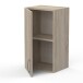 Wandhängeschrank >Paprika< in SONOMA EICHE/BETON     - 40x70x30cm (BxHxT)