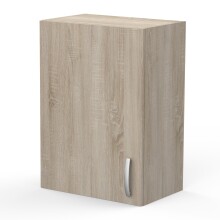 Wandhängeschrank >Paprika< in SONOMA EICHE/BETON     - 50x70x30cm (BxHxT)