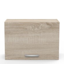 Wandhängeschrank >Paprika< in SONOMA EICHE/BETON     - 60x42x30cm (BxHxT)