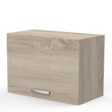 Wandhängeschrank >Paprika< in SONOMA EICHE/BETON     - 60x42x30cm (BxHxT)