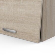 Wandhängeschrank >Paprika< in SONOMA EICHE/BETON     - 60x42x30cm (BxHxT)