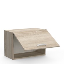 Wandhängeschrank >Paprika< in SONOMA EICHE/BETON     - 60x42x30cm (BxHxT)