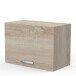 Wandhängeschrank >Paprika< in SONOMA EICHE/BETON     - 60x42x30cm (BxHxT)