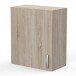 Wandhängeschrank >Paprika< in SONOMA EICHE/BETON     - 60x70x30cm (BxHxT)