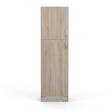 Hochschrank >Paprika< in SONOMA EICHE/BETON -...