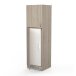 Hochschrank >Paprika< in SONOMA EICHE/BETON - 60x207x60cm (BxHxT)