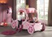Autobett >Autobett< in Rosa aus MDF - 240x167,8x168cm (BxHxT)