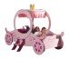 Autobett >Autobett< in Rosa aus MDF - 240x167,8x168cm (BxHxT)
