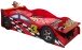 Autobett >Autobett< in Rot aus MDF - 175x48x78cm (BxHxT)