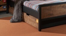 Bettschubkasten >ALEX< in Kiefer gebürstet - 190x22,8x93,5 (BxHxT)