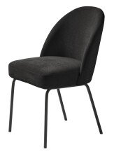 4-Fußstuhl >Cadiz< (2er Set) in Schwarz -...