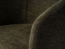 4-Fußstuhl >Eivissa< (2er Set) in Olive/Schwarz - 57x80x59 (BxHxT)