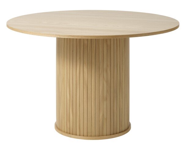 Esstisch >Nerja< in Eiche aus Echtholz/MDF - 120x75x120cm (BxHxT)