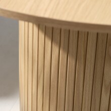 Esstisch >Nerja< in Eiche aus Echtholz/MDF - 120x75x120cm (BxHxT)