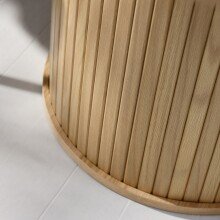 Esstisch >Nerja< in Eiche aus Echtholz/MDF - 120x75x120cm (BxHxT)